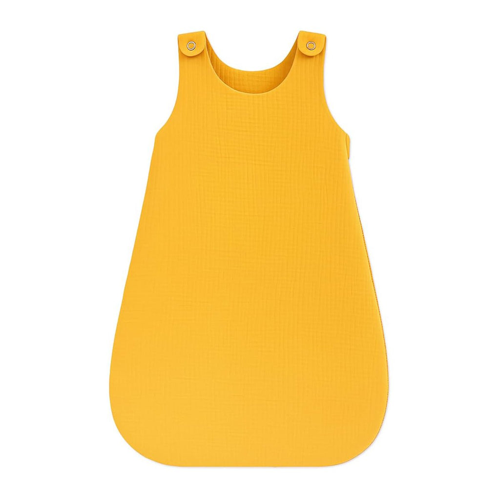 Sommerschlafsack aus honigfarbener Bio-Baumwolle