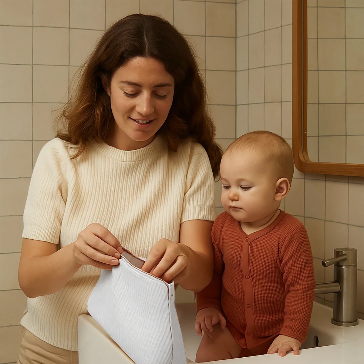 Kulturbeutel aus Bio-Baumwolle