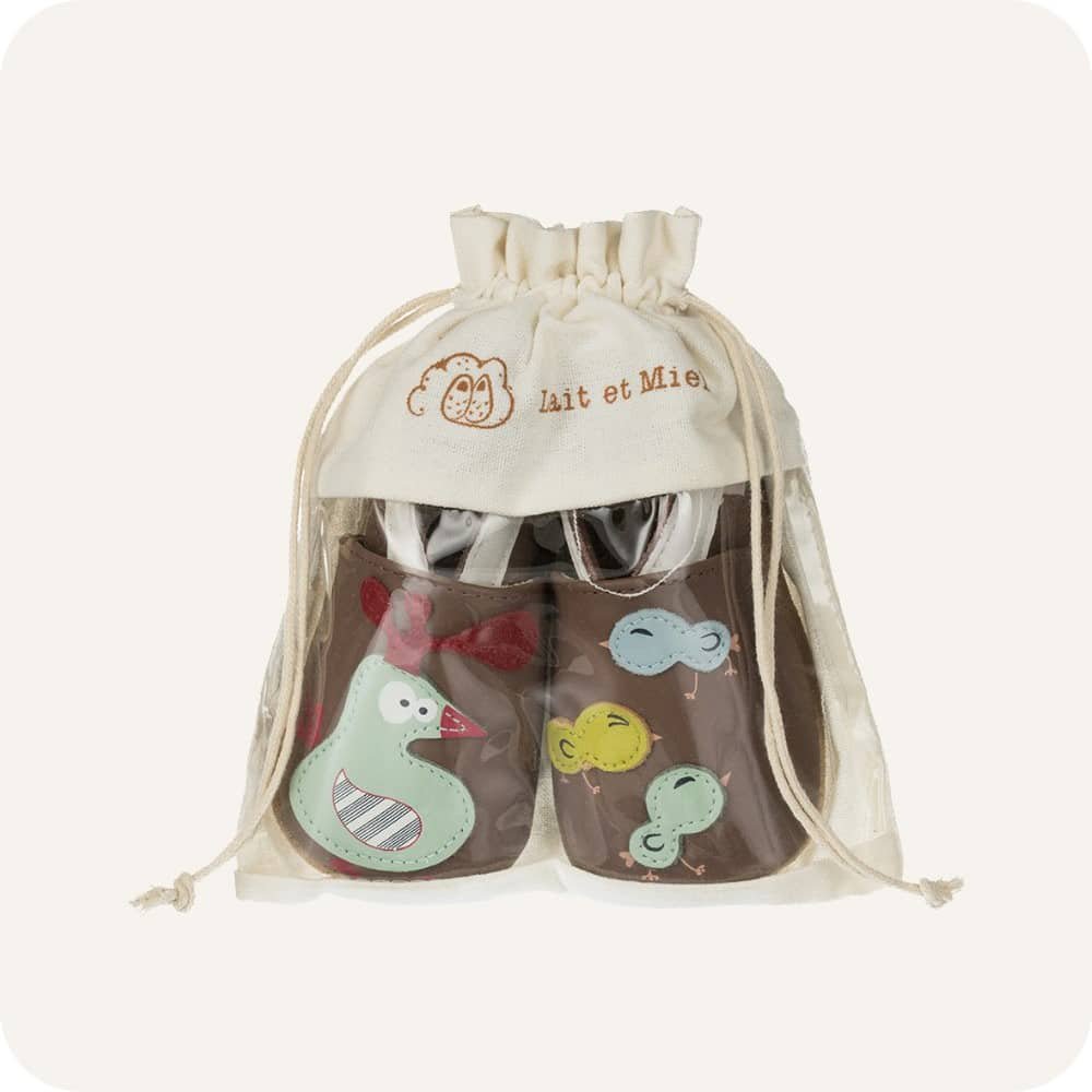 Babyschuhe aus weichem Leder Hühnerstall