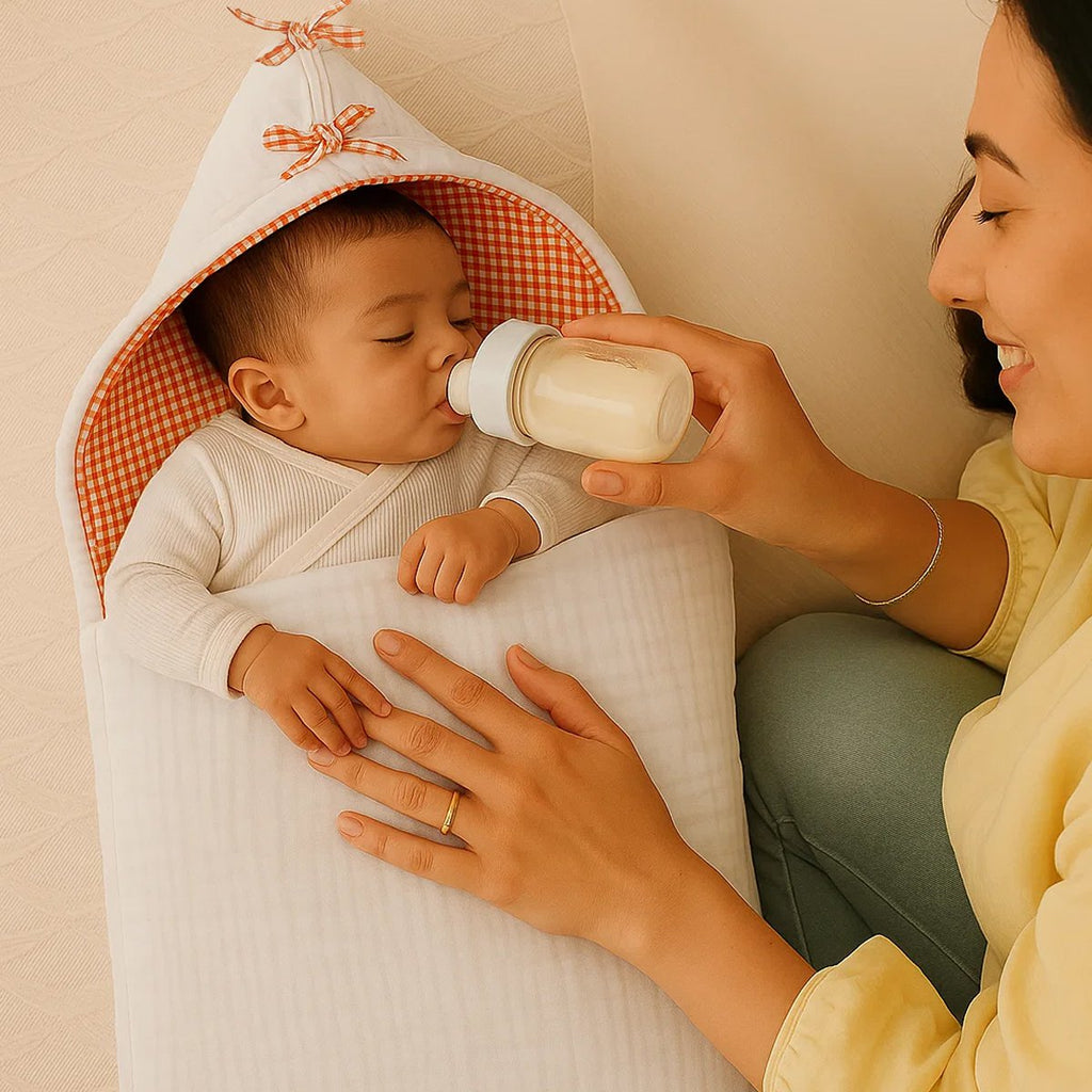 Babynest aus Bio-Baumwolle