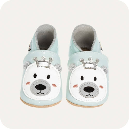 Babyschuhe aus weichem Leder Bear King
