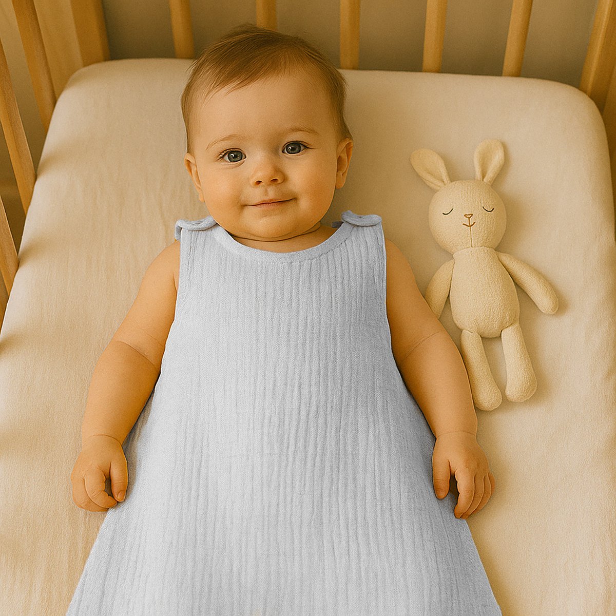 Sommerschlafsack aus Bio-Baumwolle