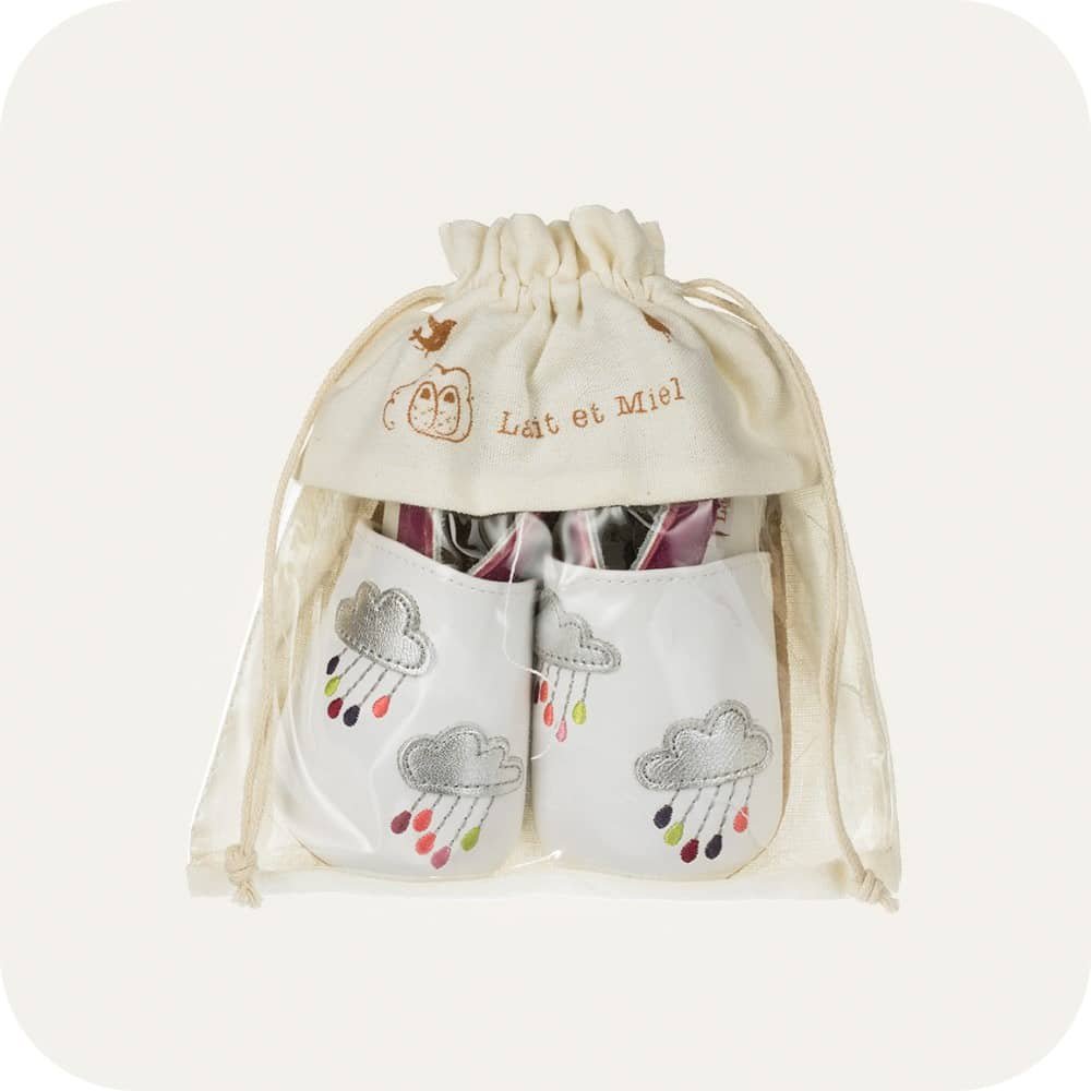 Babyschuhe aus weichem Leder Regen der Farben