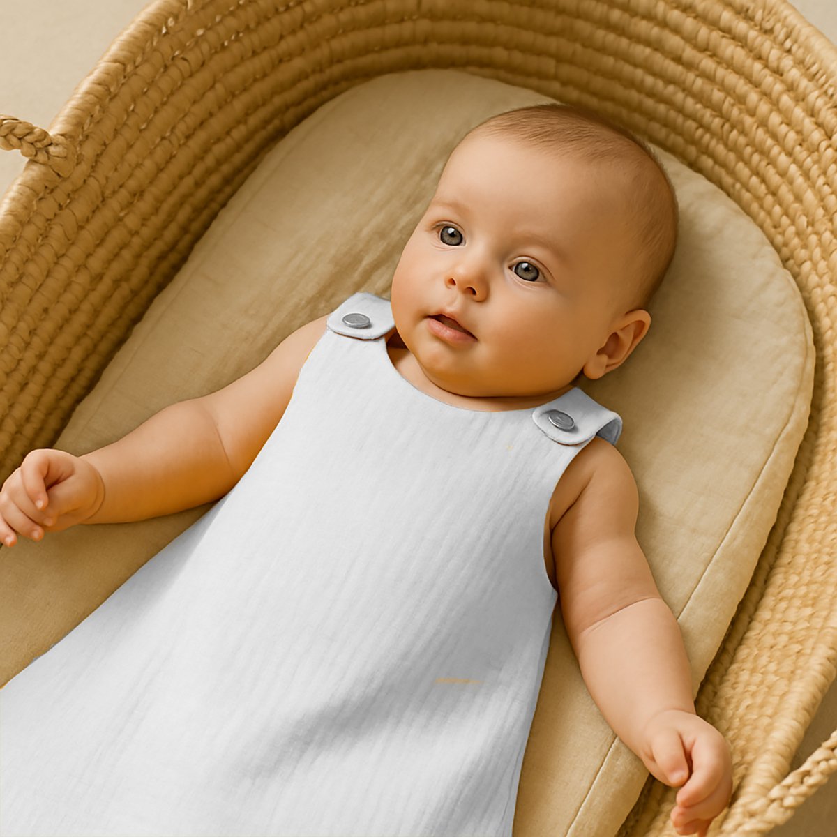 Sommerschlafsack aus Bio-Baumwolle