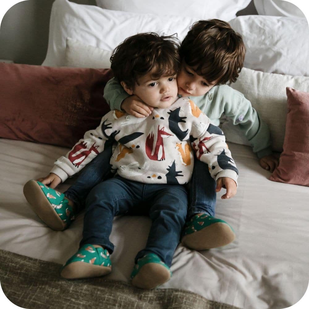 Goupil-Babyhausschuhe aus Baumwolle