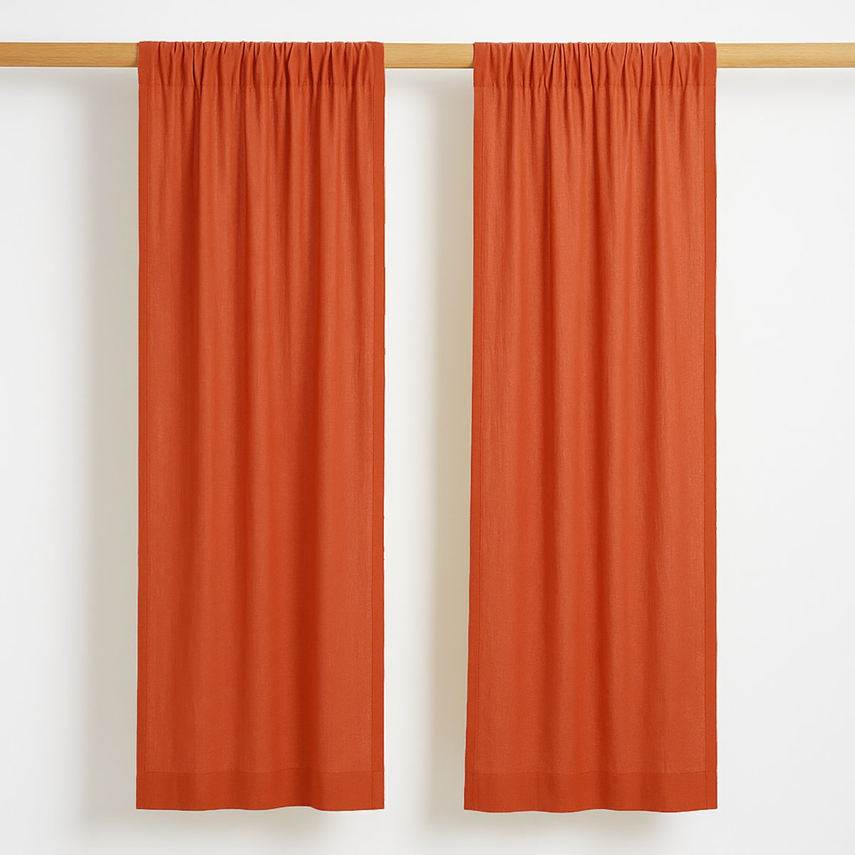 Bio-Baumwollgaze Vorhänge Erdbeer