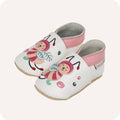 Babyschuhe aus weichem Leder Bienen