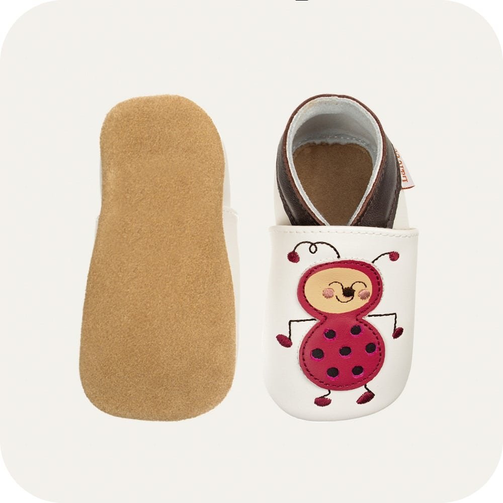 Babyschuhe aus weichem Leder Mademoiselle Coccinelle