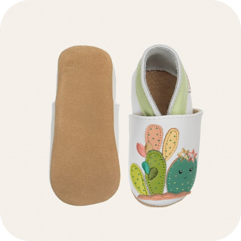 Babyschuhe aus weichem Leder Cactus