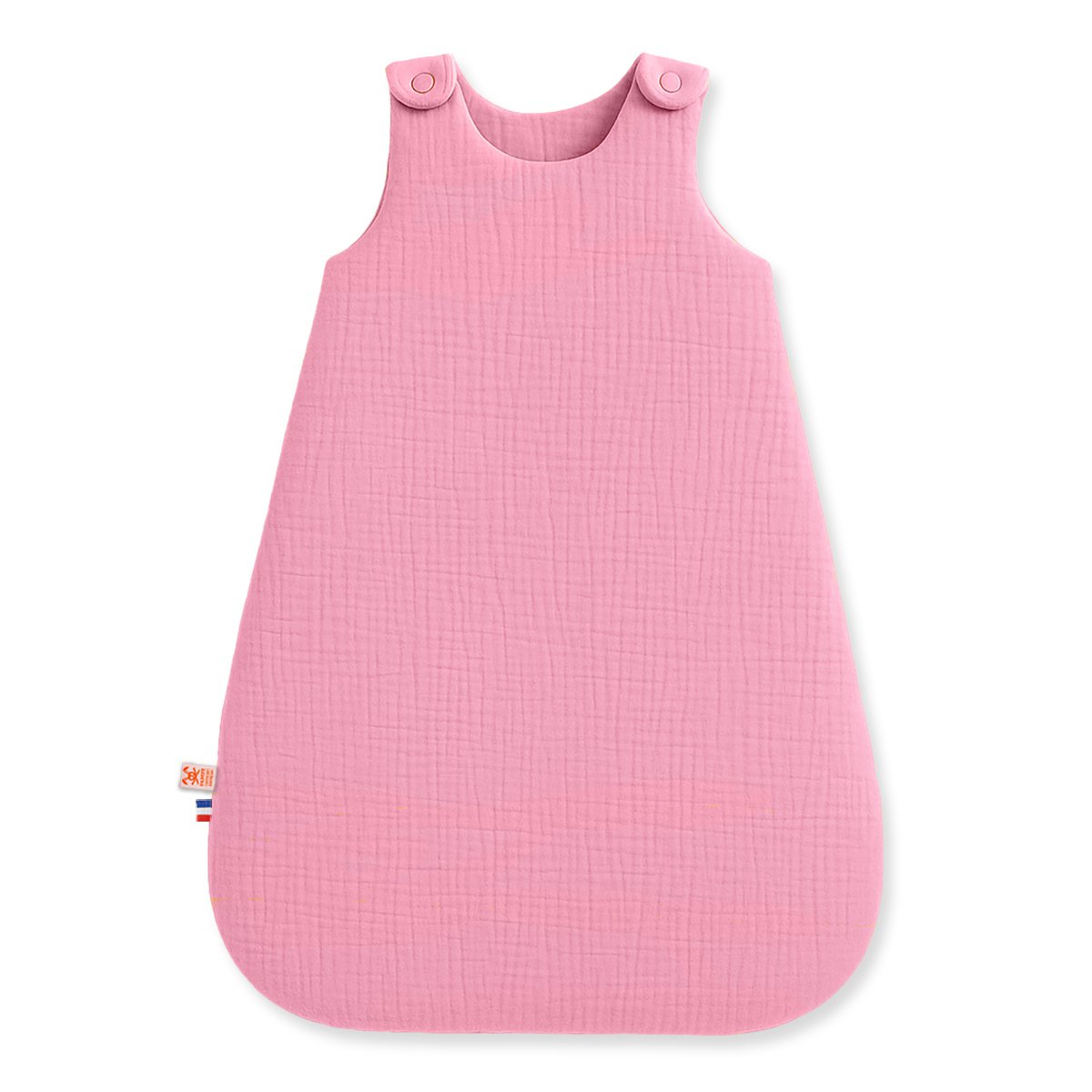 Winterschlafsack aus Bio-Baumwolle in Rosa