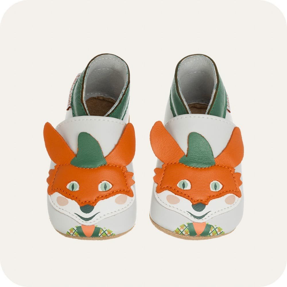 Babyschuhe aus weichem Leder Robin Hood Fox