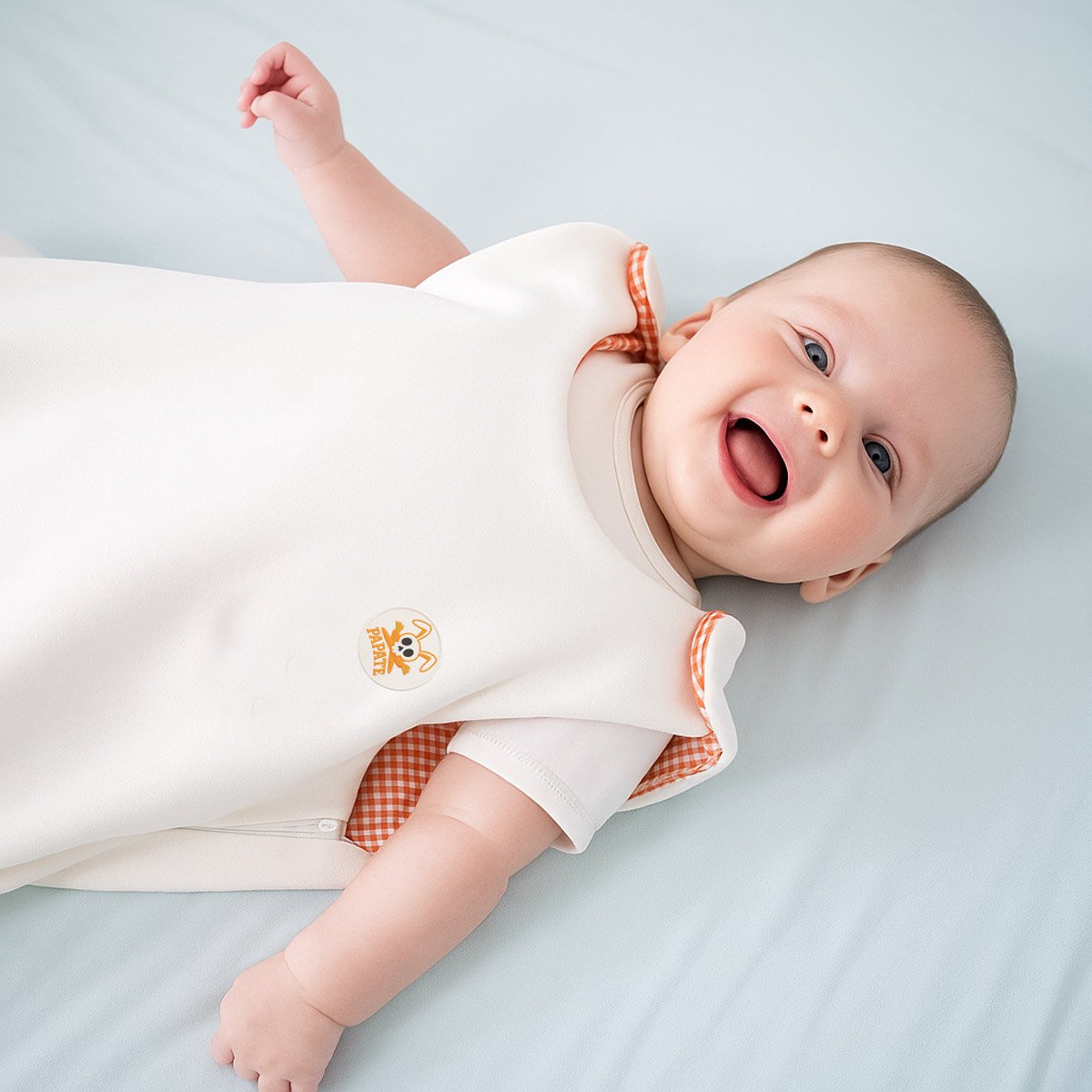 Schlafsack für die Übergangszeit aus Bio-Baumwolle