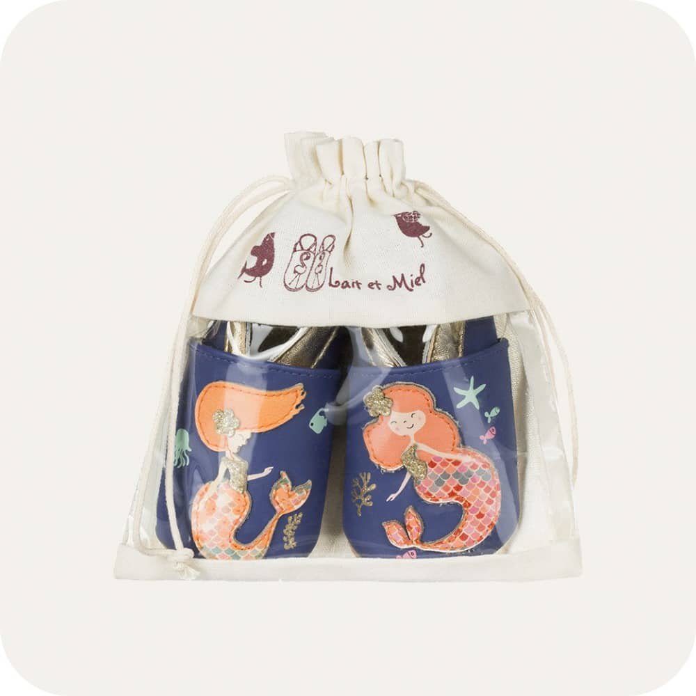 Meerjungfrau weiche Leder Babyschuhe