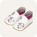 Babyschuhe aus weichem Leder Regen der Farben