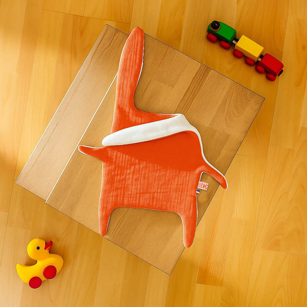 Erdbeer Wapin aus Bio-Baumwolle