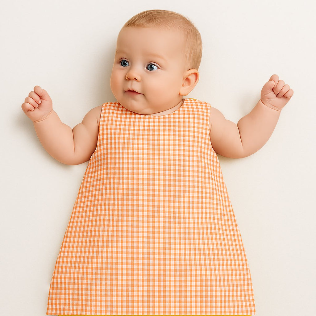 Sommerschlafsack aus Vichy-Bio-Baumwolle