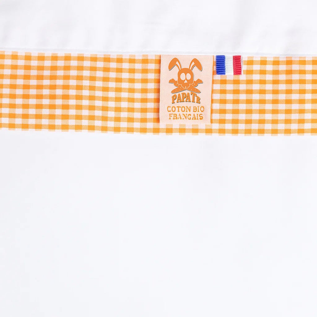 Weiße Bettlaken aus Bio-Baumwolle