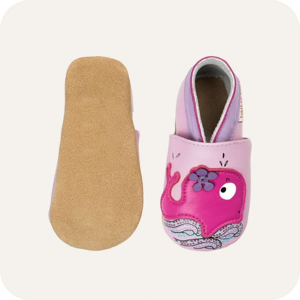 Babyschuhe aus weichem Leder Sportlicher Wal