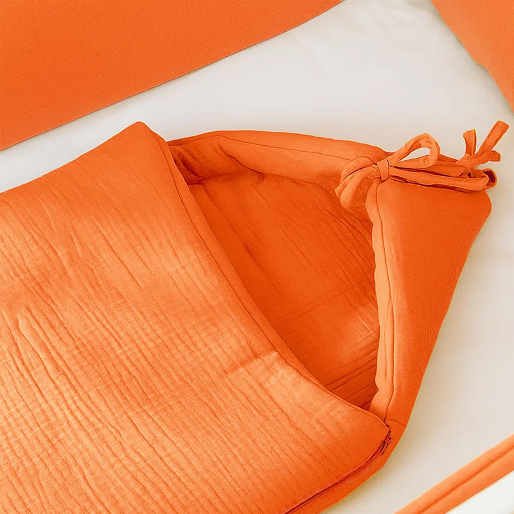 Babynest aus Bio-Baumwolle Erdbeer