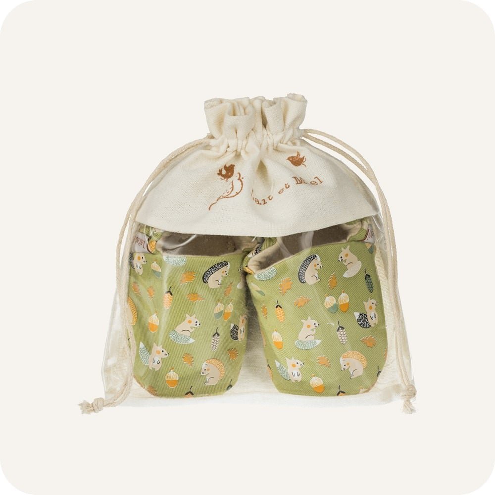 Baby-Baumwollhausschuhe Petit Gris