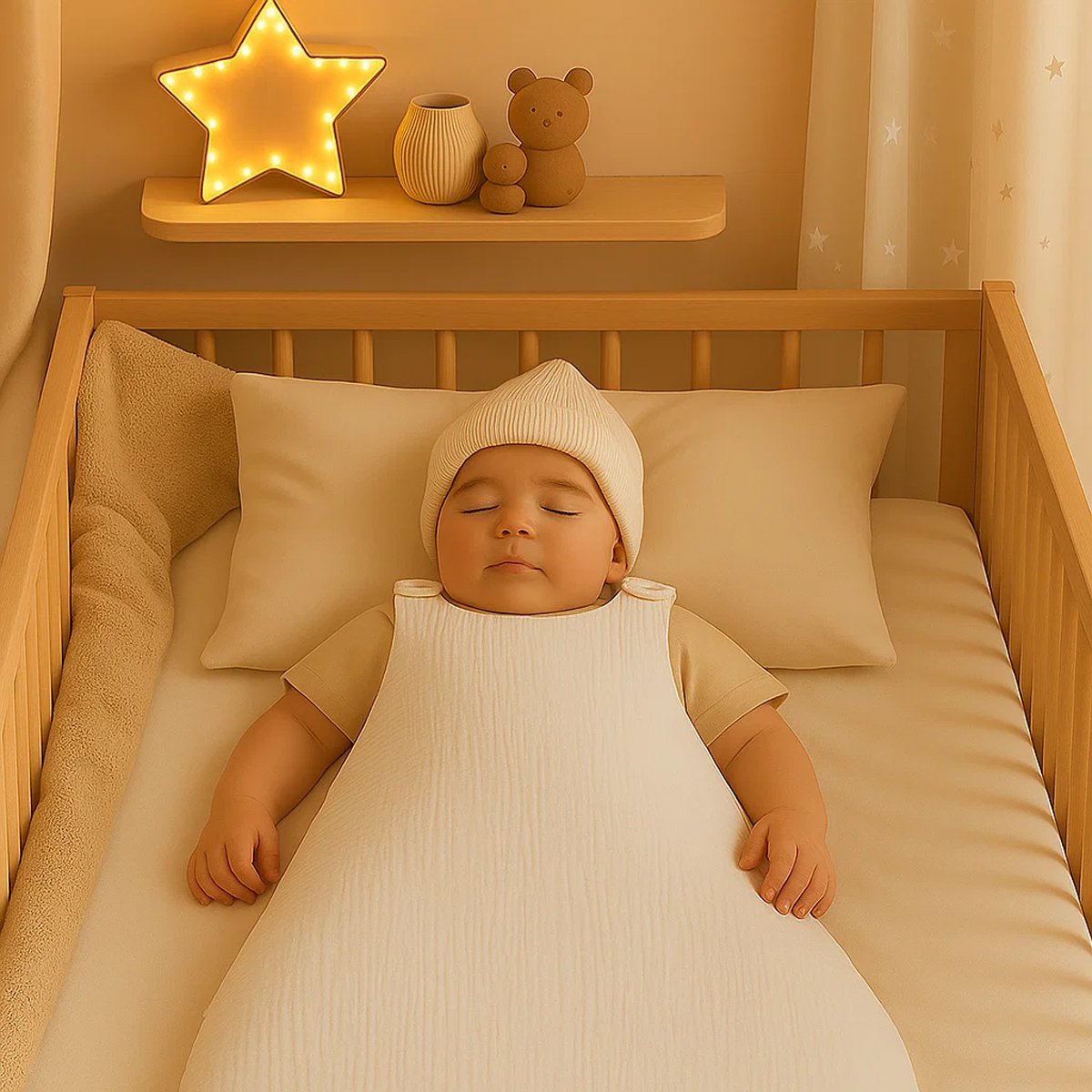 Winterschlafsack aus Bio-Baumwolle