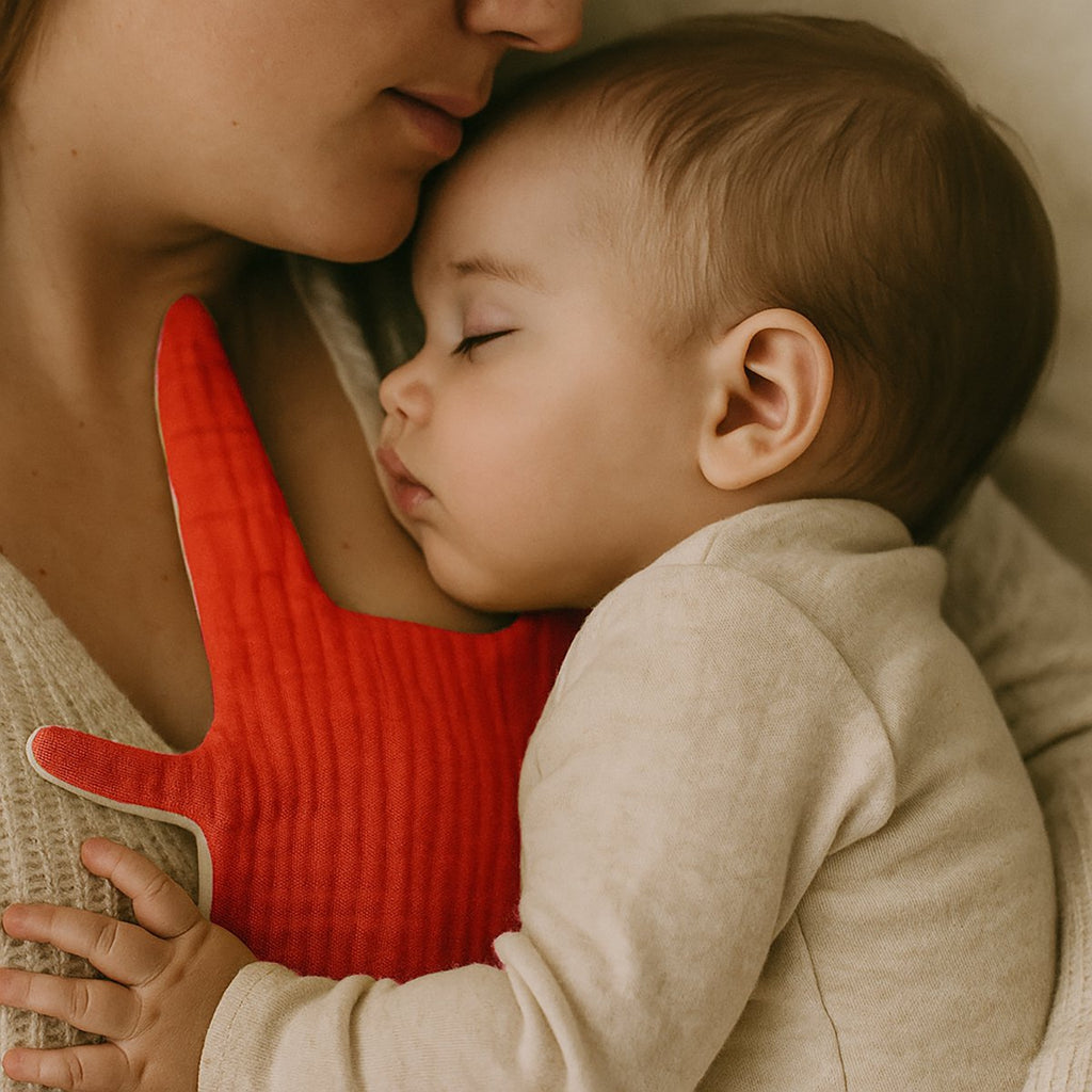 Erdbeer Wapin aus Bio-Baumwolle