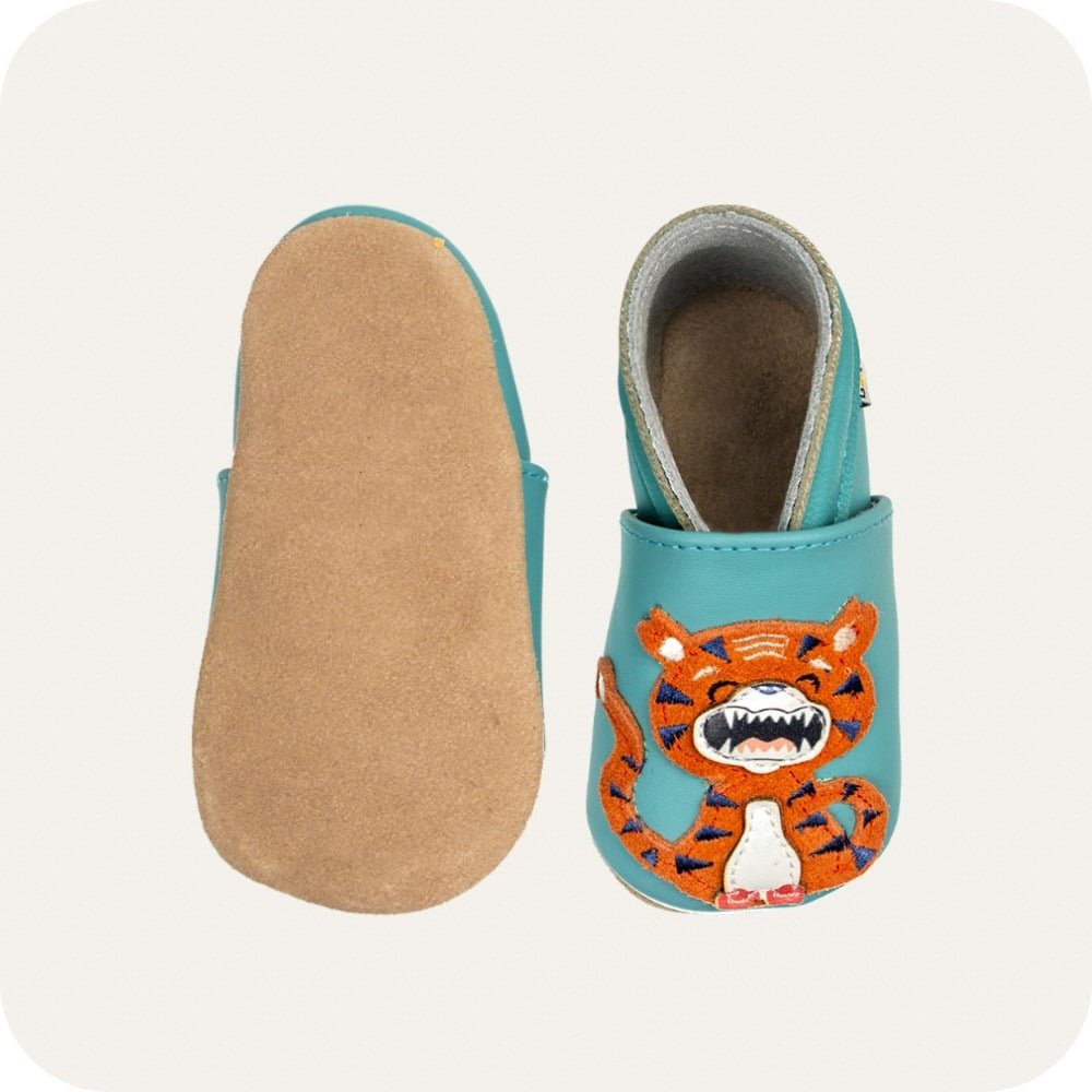 Babyschuhe aus weichem Leder Tigreau