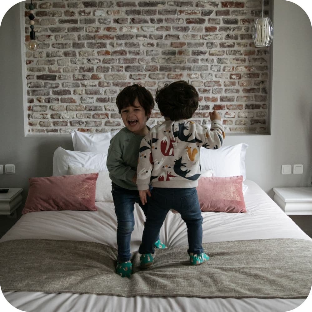 Goupil-Babyhausschuhe aus Baumwolle