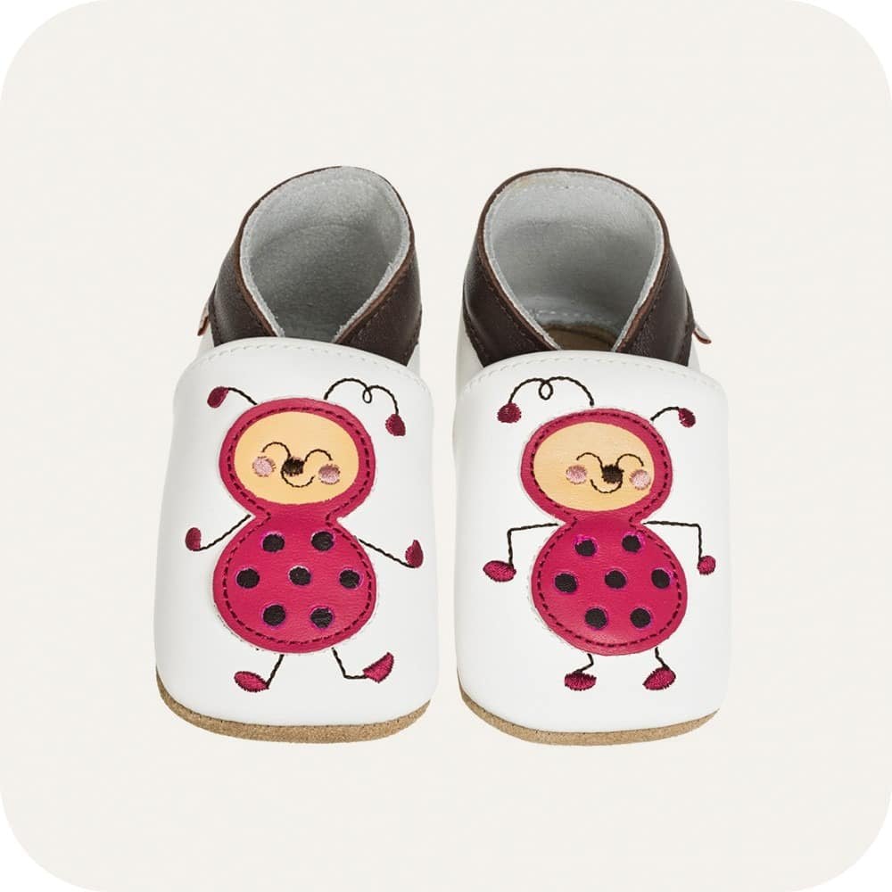 Babyschuhe aus weichem Leder Mademoiselle Coccinelle