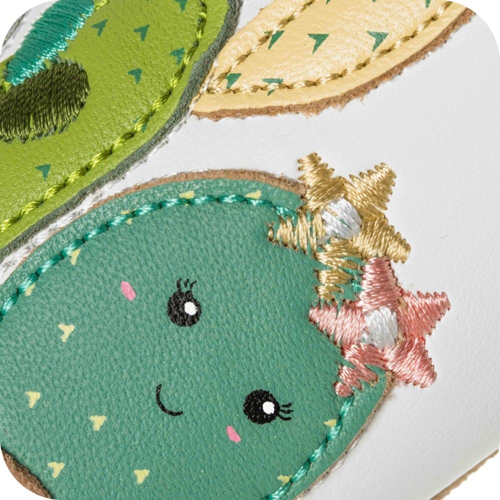 Babyschuhe aus weichem Leder Cactus