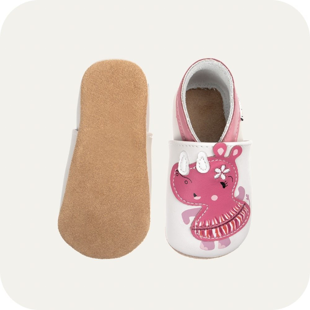 Weiche Leder Babyschuhe Rhino Tänzer