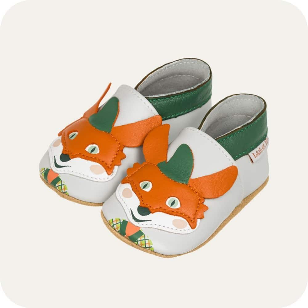 Babyschuhe aus weichem Leder Robin Hood Fox
