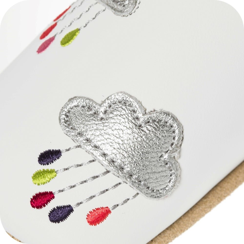 Babyschuhe aus weichem Leder Regen der Farben