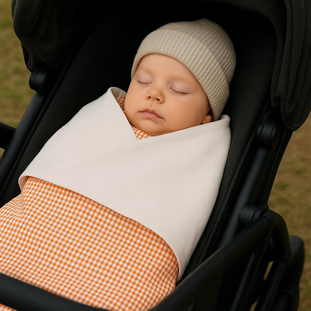 Fleece-Decke aus Bio-Baumwolle