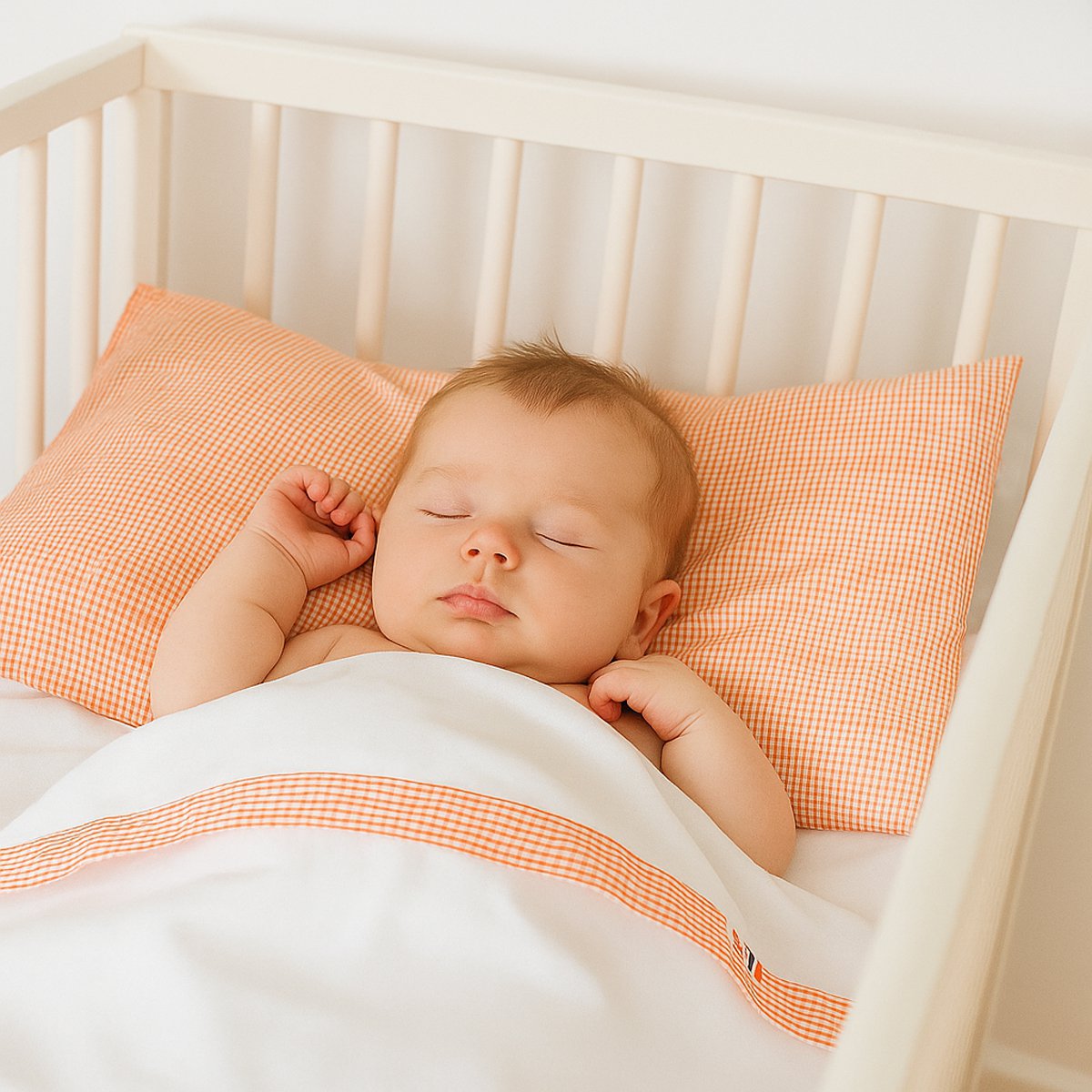 Weiße Bettlaken aus Bio-Baumwolle