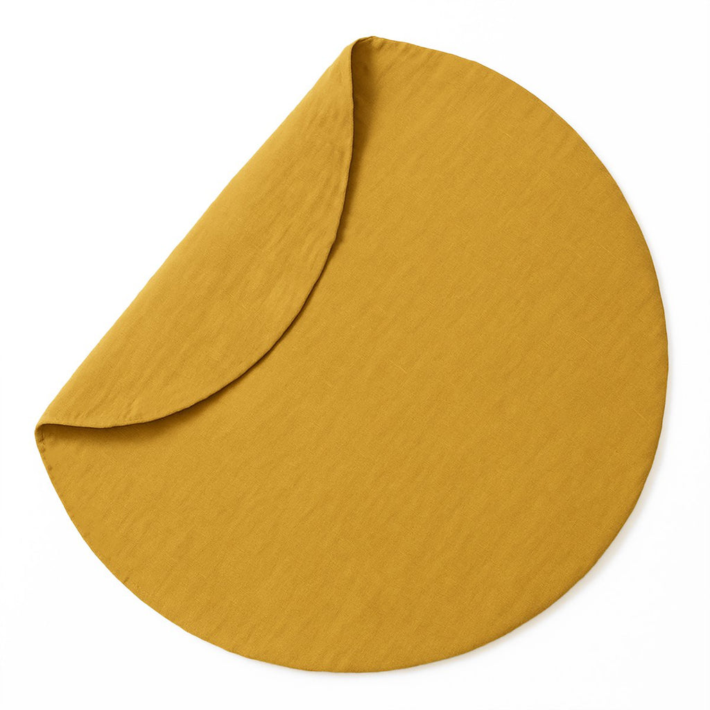 Havanna Spielmatte aus Bio-Baumwolle in Honigfarbe