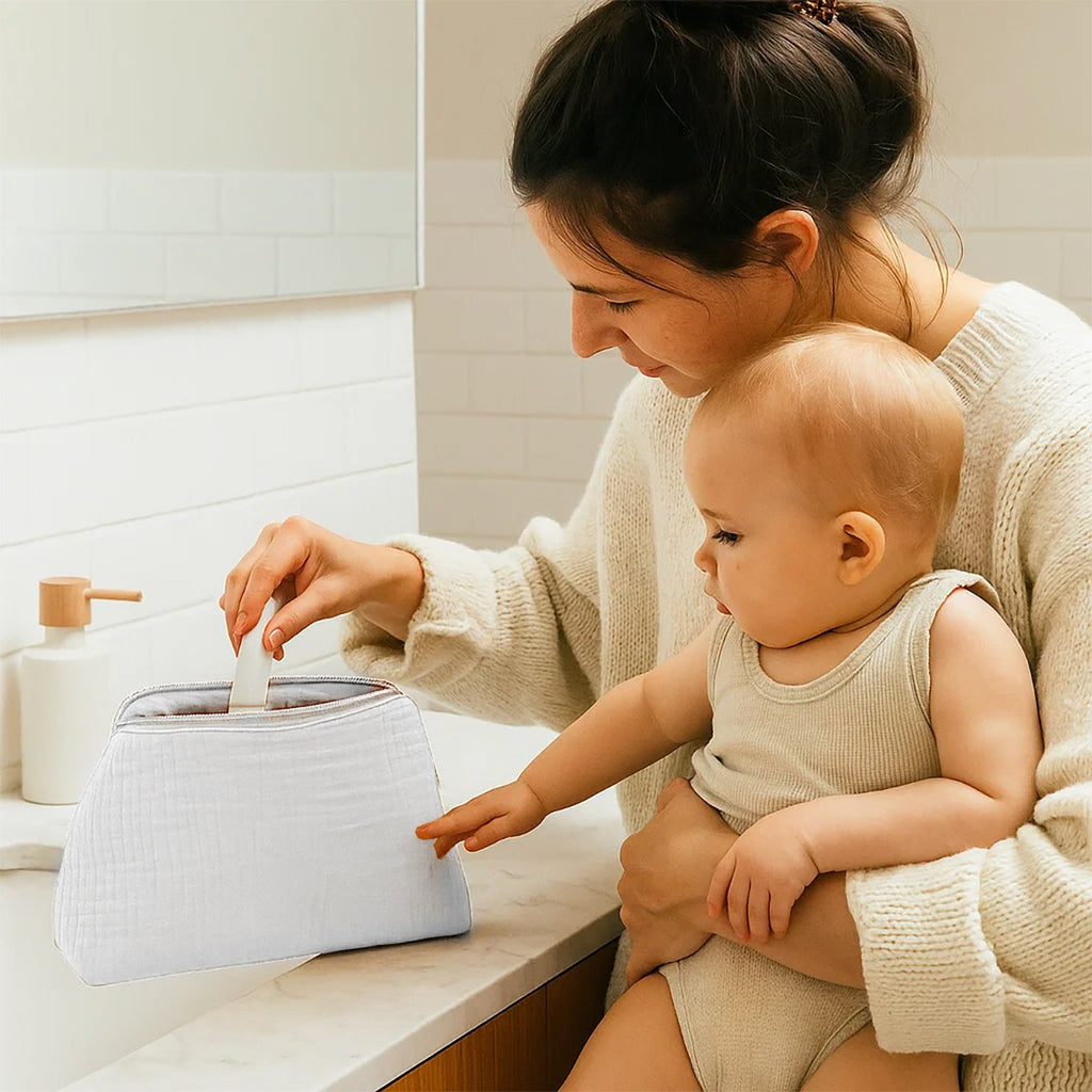 Kulturbeutel aus Bio-Baumwolle