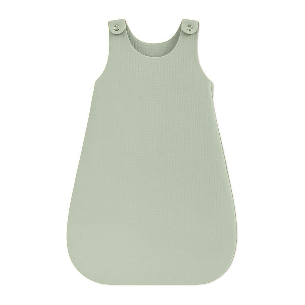 Grüner Sommerschlafsack aus Bio-Baumwolle