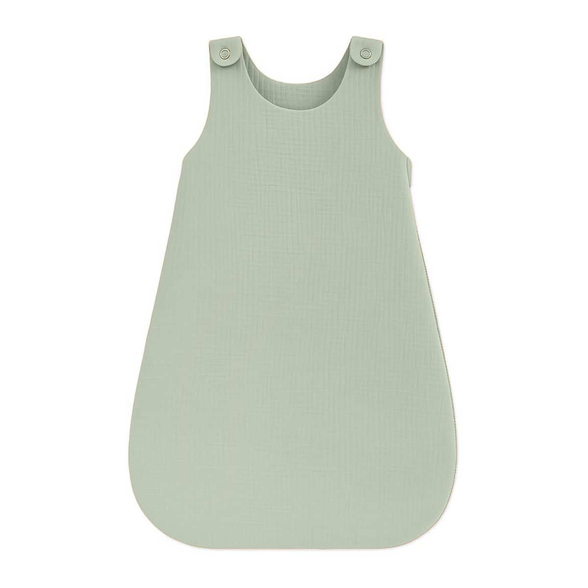 Grüner Sommerschlafsack aus Bio-Baumwolle