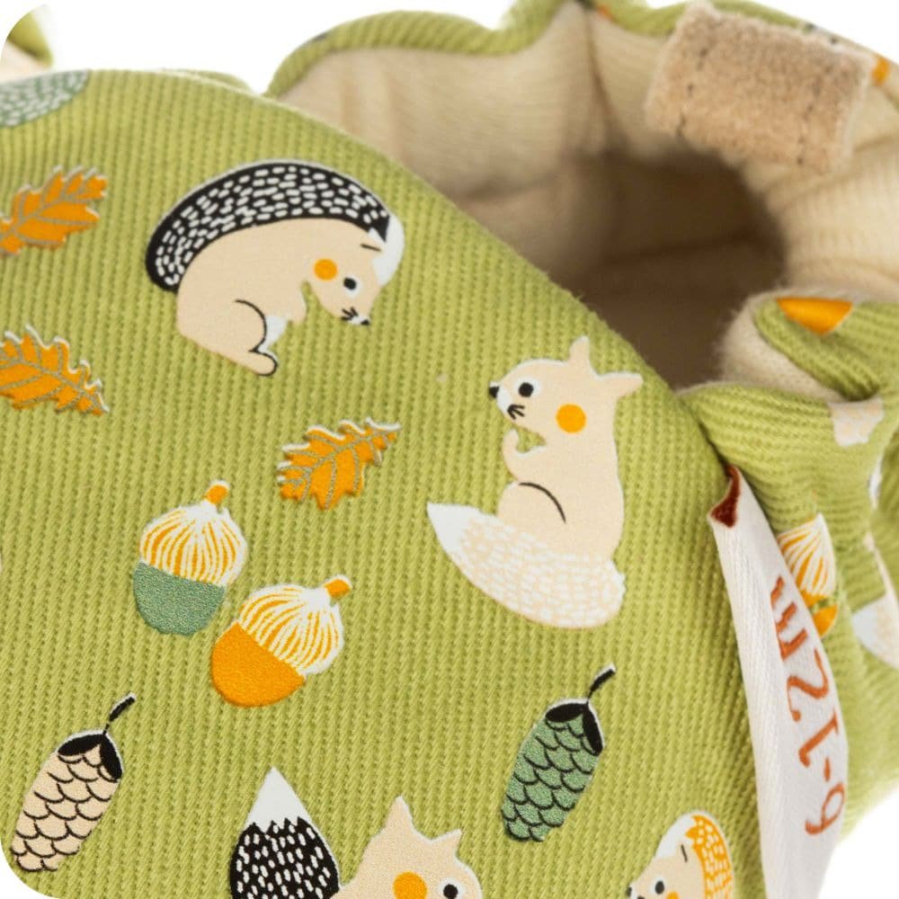 Baby-Baumwollhausschuhe Petit Gris