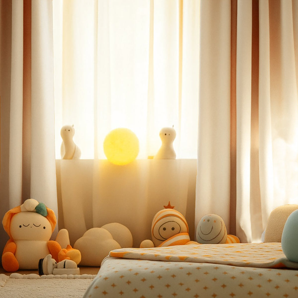 Bio-Baumwollgaze Vorhänge