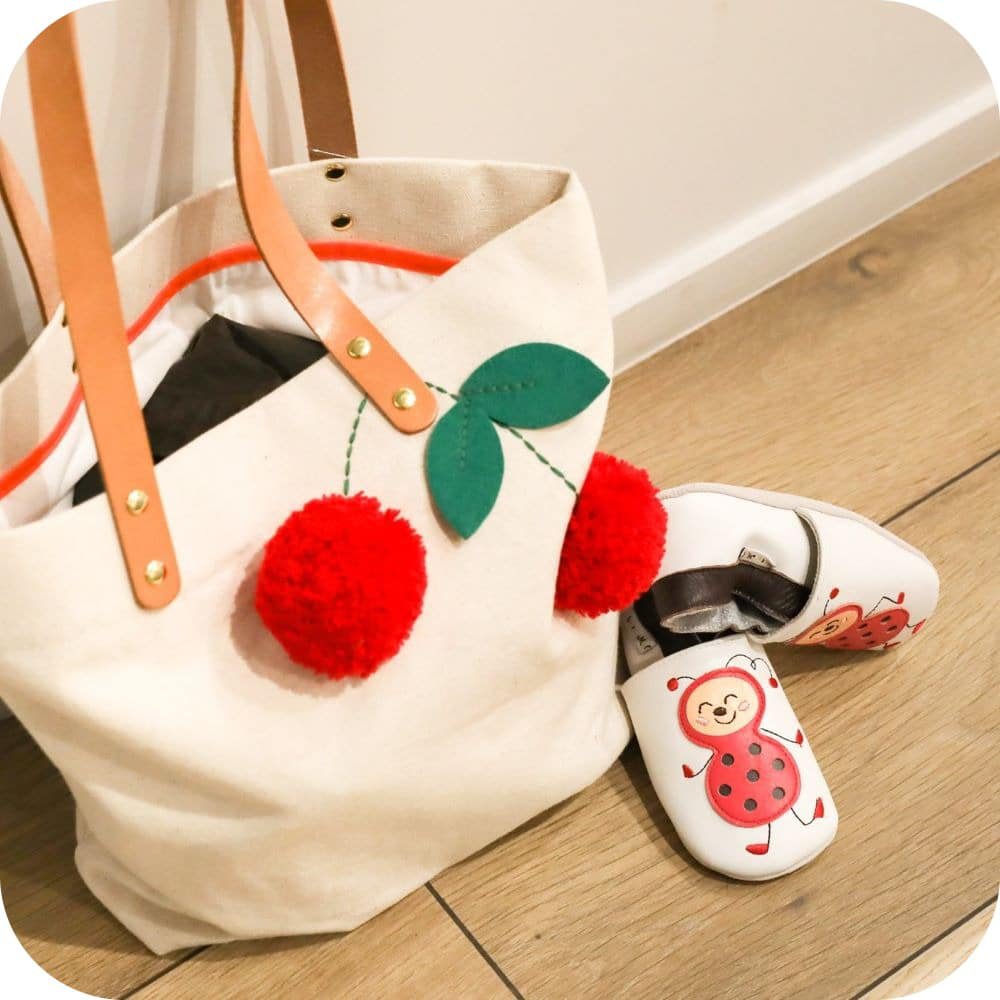 Babyschuhe aus weichem Leder Mademoiselle Coccinelle