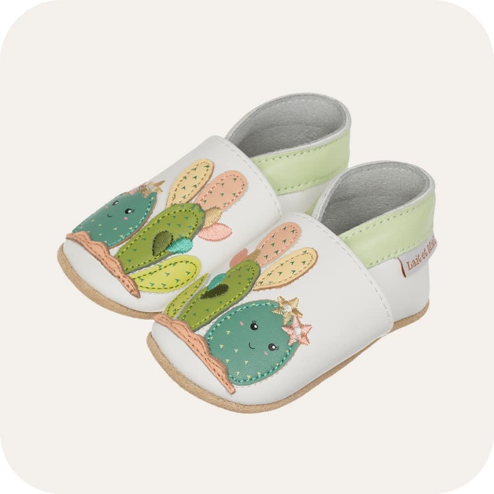 Babyschuhe aus weichem Leder Cactus
