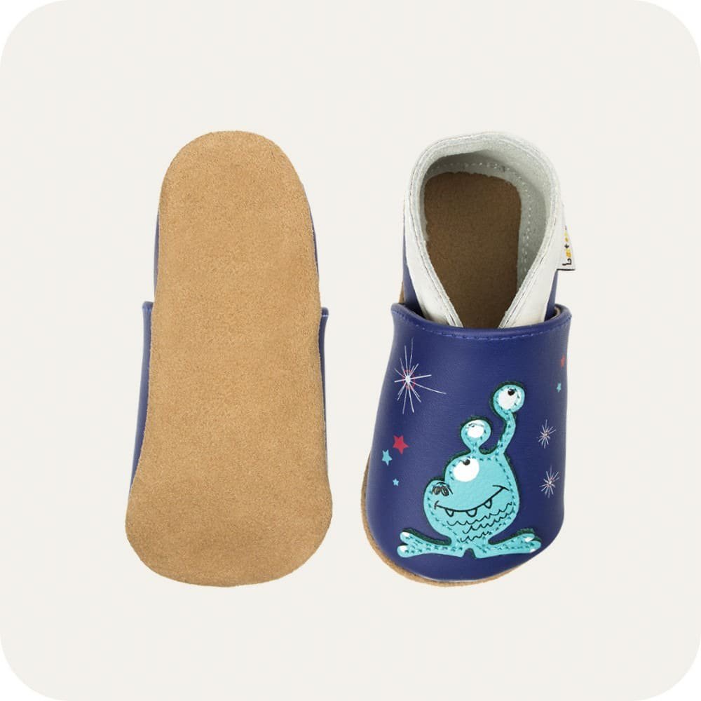 Babyschuhe aus weichem Leder Spationaute