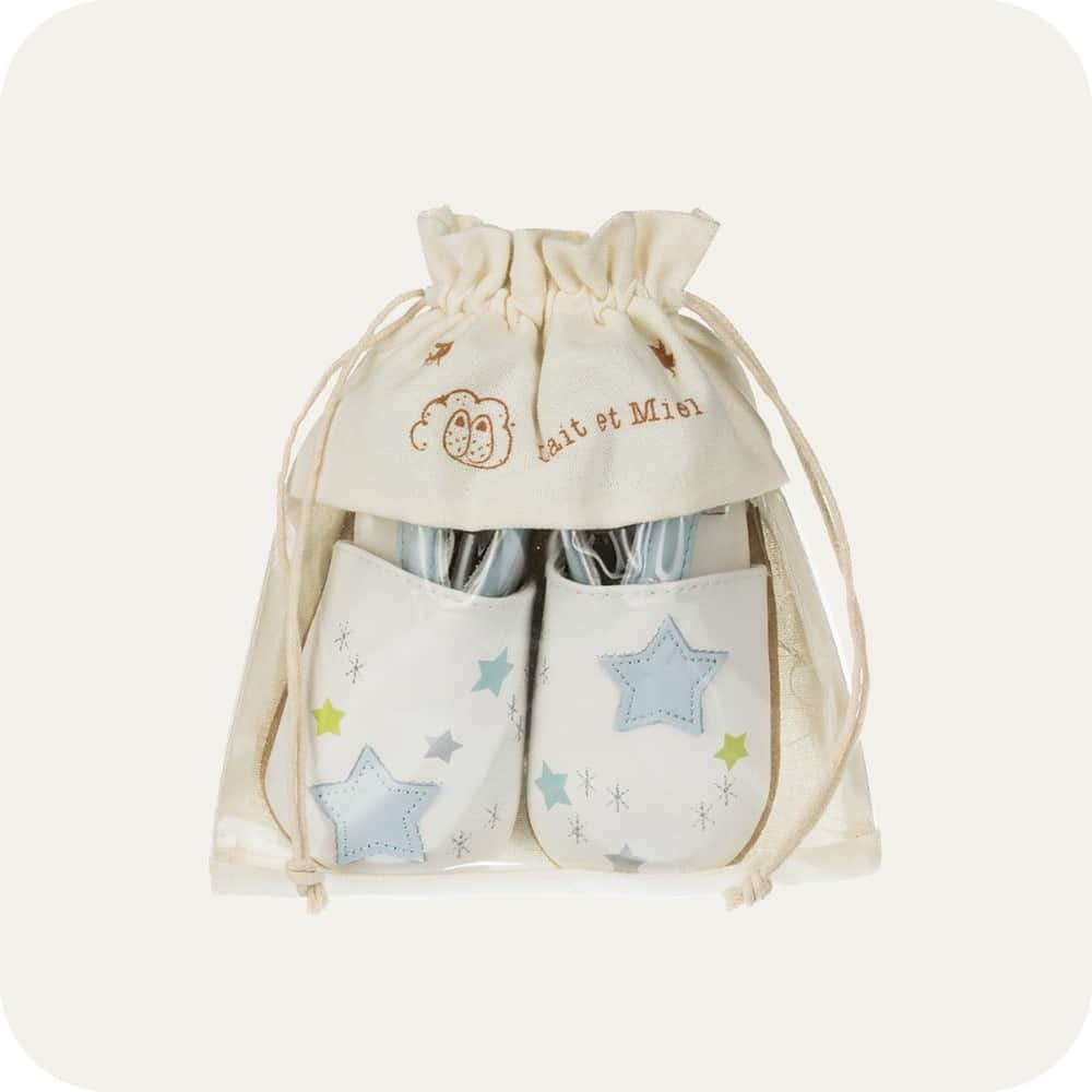 Weiche Leder Babyschuhe Polar Himmel