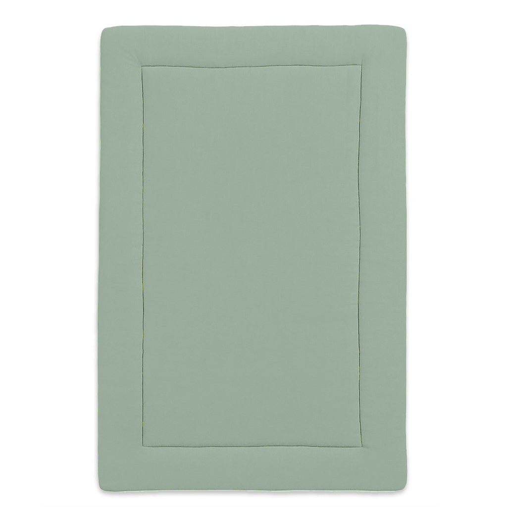 Steppdecke aus Bio-Baumwolle Grün