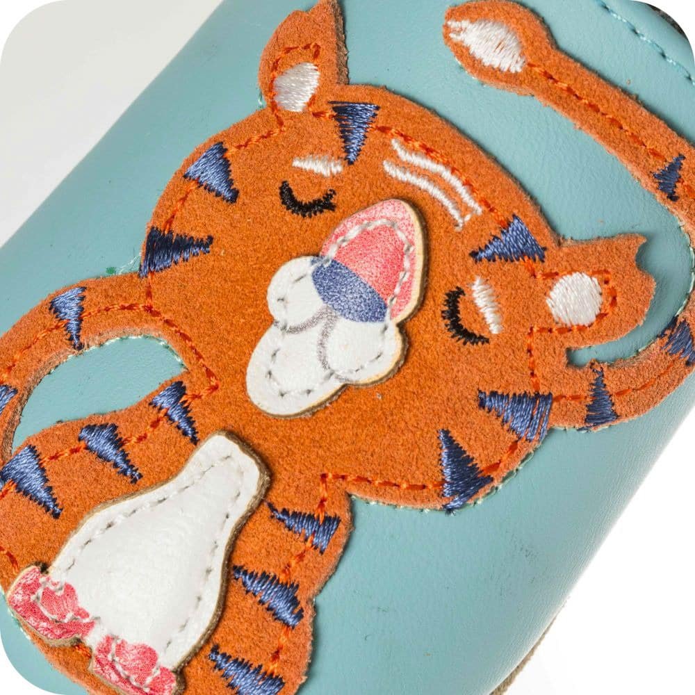 Babyschuhe aus weichem Leder Tigreau