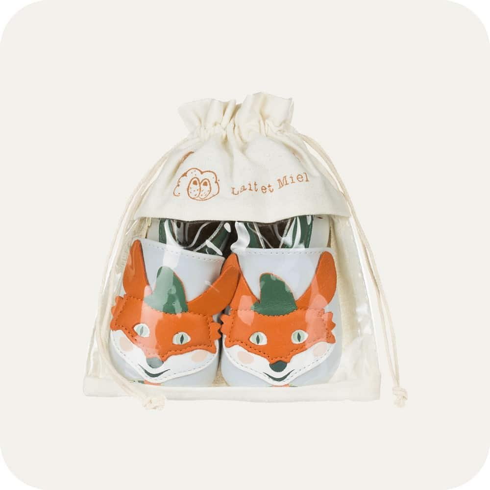 Babyschuhe aus weichem Leder Robin Hood Fox