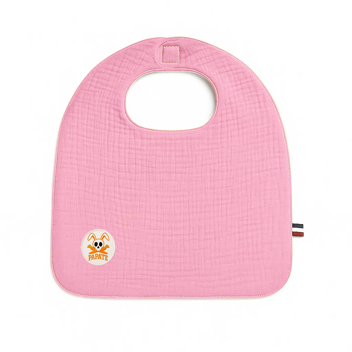 Lätzchen aus Bio-Baumwolle Rosa