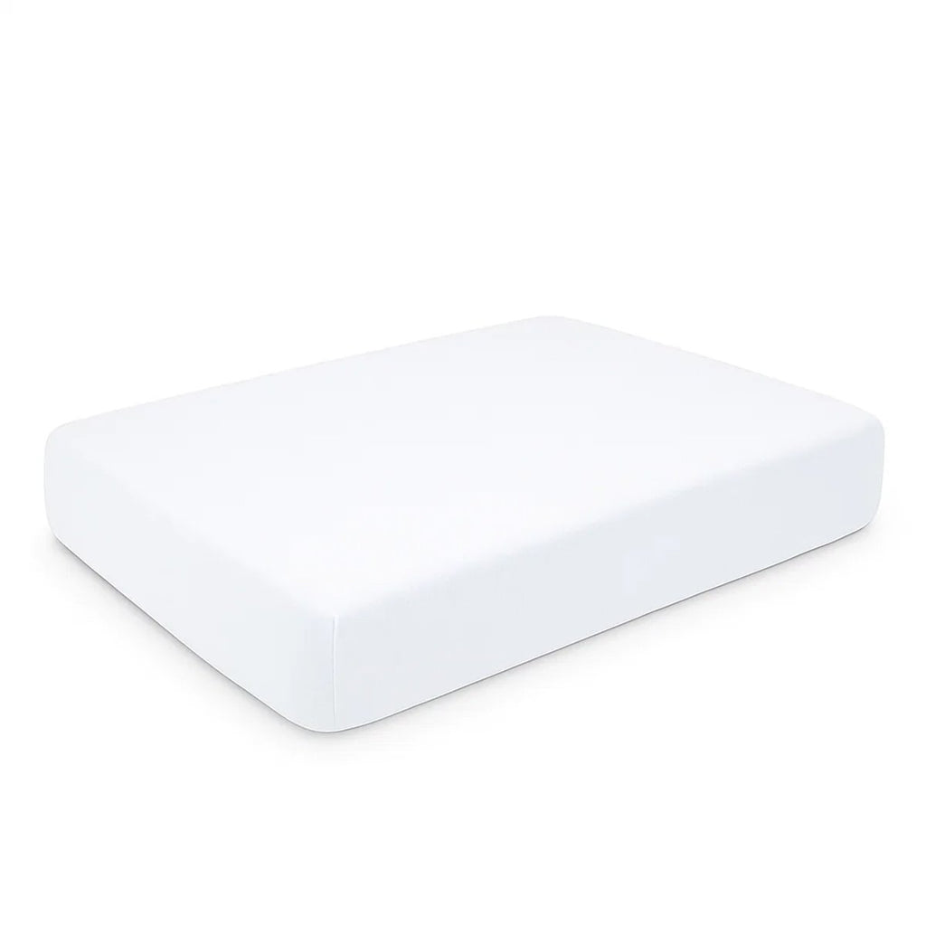 Weiße Spannbettlaken aus Bio-Baumwolle